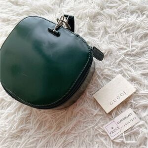 Gucci Forest Green Cosmetic Case